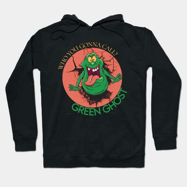 green ghost : who you gonna call Hoodie by valentinewords